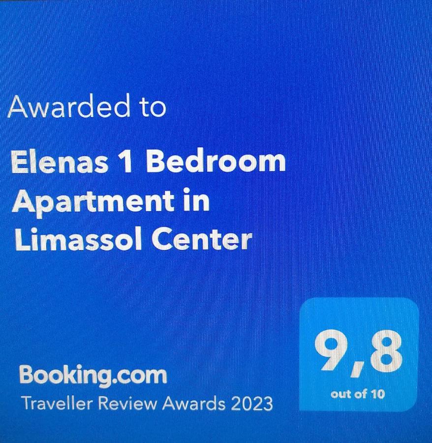 Elenas 1 Bedroom Apartment In Limassol Center Eksteriør billede